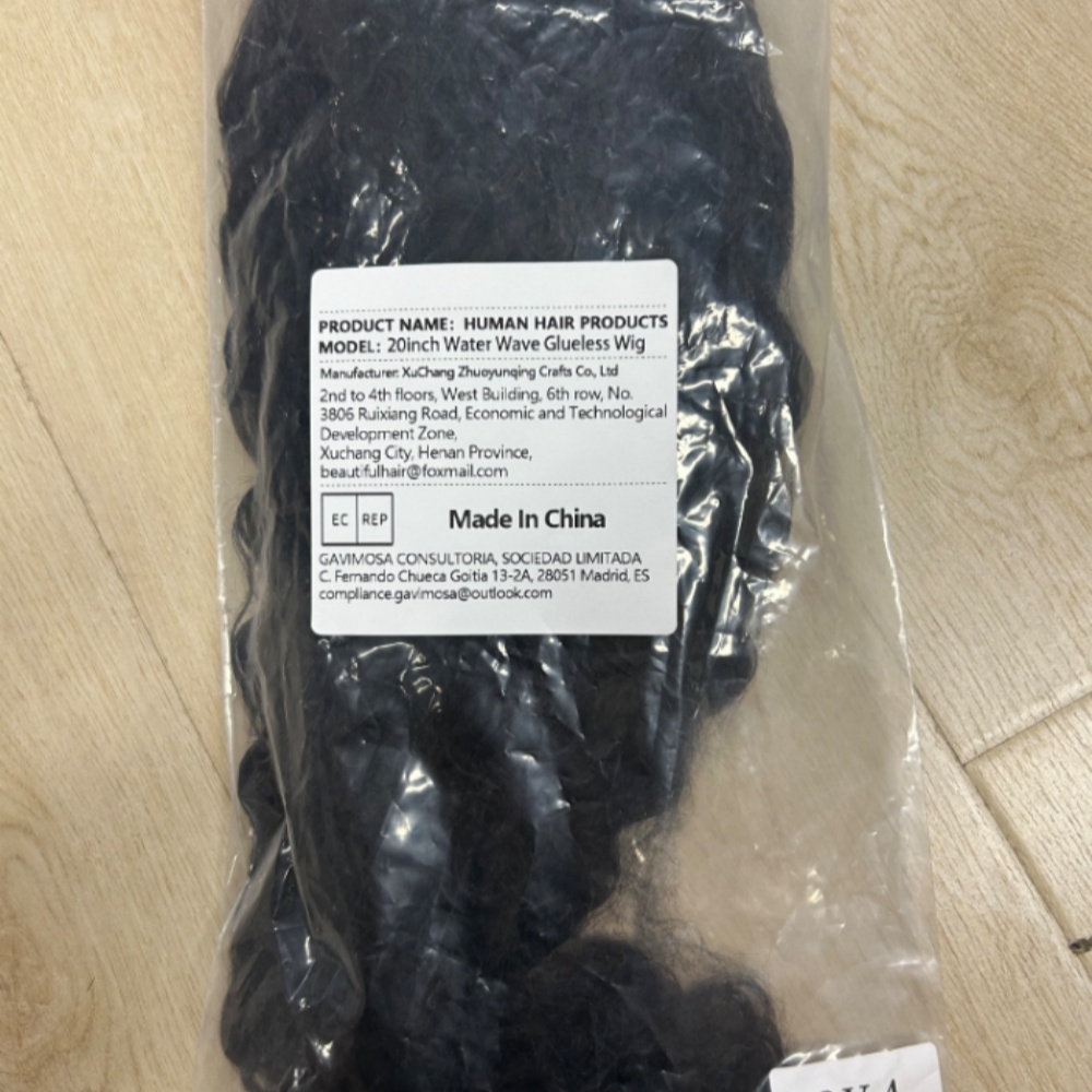 Deep Wave 3 Bundles With Closure - Włosy w naturalnych, głęboko falowanych lokach,