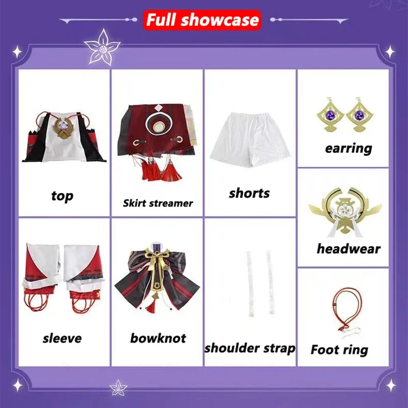 Kostium Cosplay Yae Miko Gra G – Synthetic Wigs recenzja i cena