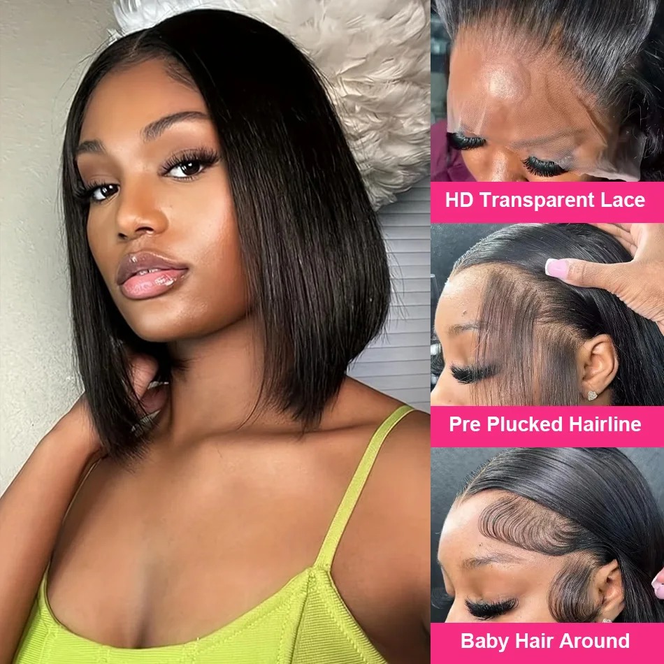 Peruka Bob z ludzkich włosów,  – Glueless Wear And Go Human Hair Wig recenzja i cena