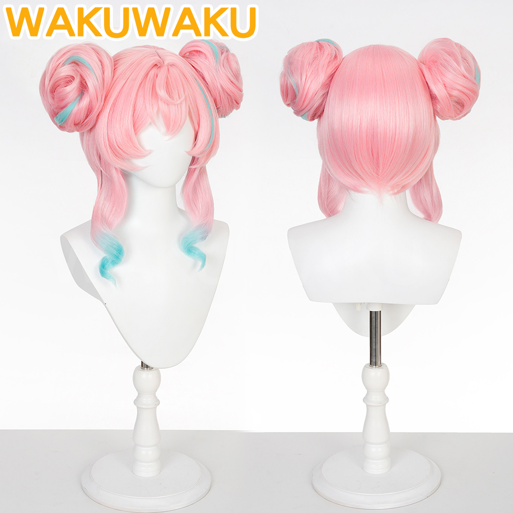 Peruka do cosplayu Hyacine z g – Synthetic Wigs recenzja i cena